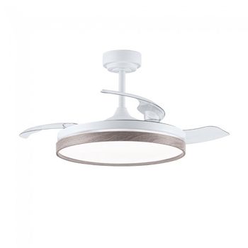 Ventilador led aspas plegables panam cct dim (72w)