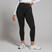mallas sin costuras con largo por encima del tobillo shape para mujer de mp - negro - xxs