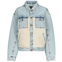 rip curl polar cruisin sherpa denim jacket para mujer