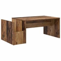 mesa de cafe - mesa de centro - mesa baja madera vieja 90 x 45 x 35 cm madera de ingenieria