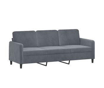 Vidaxl sofá de 3 plazas terciopelo gris oscuro 180 cm