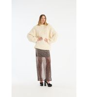rotate para mujer 1146513073 falda tasha marron 36 casual fiesta poliester reciclado sostenible