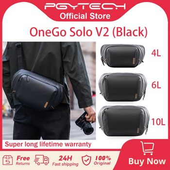 PGYTECH OneGo Solo V2 bolso de hombro para cámara 4L 6L 10L bandolera para cámara bolsa de viaje al aire libre para Sony /Canon/Nikon