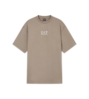 ea7 para hombre 7x000445af16720 camiseta grafica marron l casual algodon manga corta