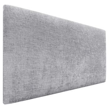 Dhome Cabecero De Lana Natural 80x60cm Para Camas 80/90 - Gris Claro