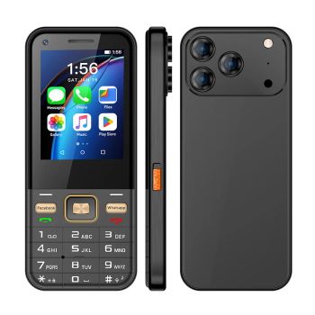 UNIWA F26 PRO Mini de 2,8 pulgadas Android 8.1 2 GB de RAM 16 GB de ROM Doble SIM Batería de 2200 mAh Foco Tecla grande