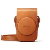 sony lcsrxgtsyh estuche para camara fotografica funda marron