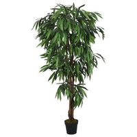 arbol de mango artificial con 1050 hojas verde 200 cm vidaxl