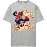 marvel camiseta m superpower para mujer