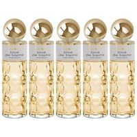 pack de 5 eau de parfum mujer saphir siloe 200ml