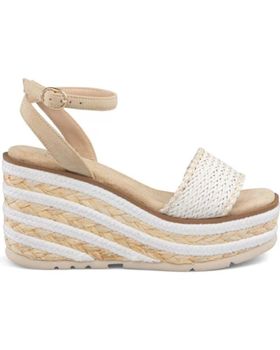 de ALMA BLUE SANDALIA CUNA ALTA RAFIA WHITE