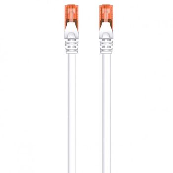 Ewent Cable de Red RJ45 Cat.6 U/UTP 5m Blanco