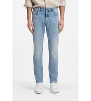 boss para hombre 50556874 jeans delaware slim fit turquesa 3234 azul casual algodon denim