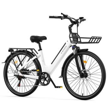 Bicicleta Eléctrica Para Adultos E.bycco V1 – 36 V, Batería Extraíble De 15,6 Ah, 71 Cm (28