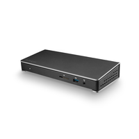 dock thunderbolt 3 para pantalla doble 4k 60hz y 6x puertos usb 30