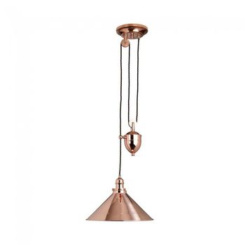 Lámpara de techo provence cobre ii