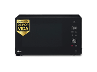 microondas con grill - lg mh7265dps 1000 w 5 niveles inverter 32 l negro