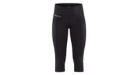 mallas cortas 3 4 negras craft adv essence para mujer