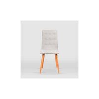 pack de 4 sillas nadia tapizadas con diseno moderno y comodo