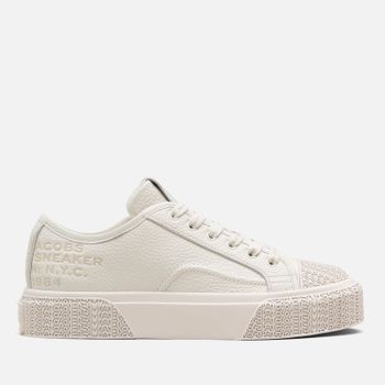Marc Jacobs Women's The Sneaker Leather Low-Top Trainers - UK 3