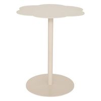 mesa auxiliar fiora marfil 43x43cm