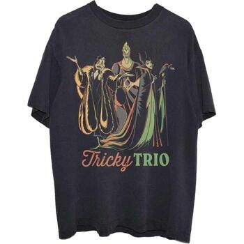 Disney Camiseta manga larga Tricky Trio para mujer