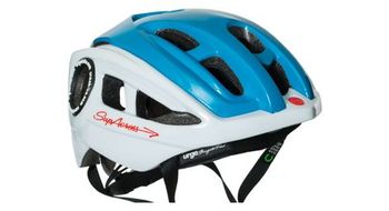 Casco mtb urge supacross   blanco azul