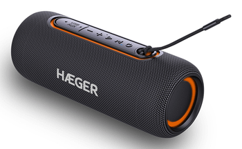 HAEGER LIGHT BOOM Coluna Bluetooth port til 2 - 10W