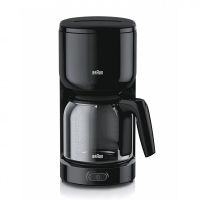 braun purease breakfast kf 3120 bk cafetera de goteo 1000w negra