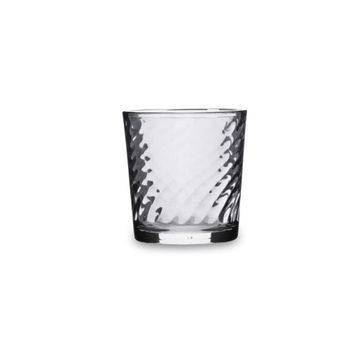 Juego de 6 vasos bajos vidrio 26 cl