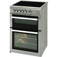 flavel milano ml61cds electric ceramic cooker - silver  chrome silver