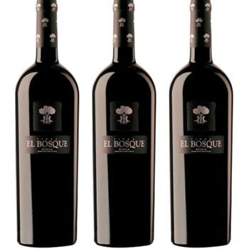 El Bosque, Vino Tinto De Crianza Con Uva Tempranillo, Expresión I 75 Cl 14 % Pack 3 Botellas