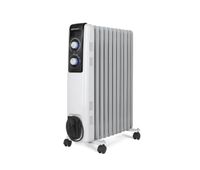 radiador de aceite orbegozo rf2500 2500w 11 elementos blanco