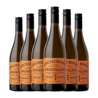 sanchez romate vino generoso amontillado jerez-xeres-sherry 75 cl 18 vol pack de 6 unidades