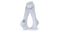 calcetines bv sport run compression blancogris