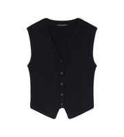 ax armani exchange para mujer xw001882af10352uc001 chaleco v negro s casual clasico viscosa
