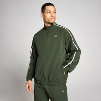 chaqueta de tejido con paneles tempo para hombre de mp - verde bosque - xxxl