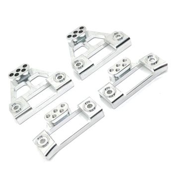 Piezas de metal mejoradas soportes de amortiguadores delanteros y traseros para modelos de vehículos RC MJX 1/12 H12Y H1