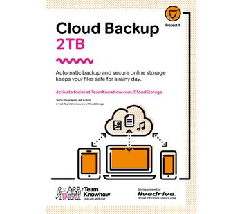 KNOWHOW Cloud Storage 2 TB Backup Service