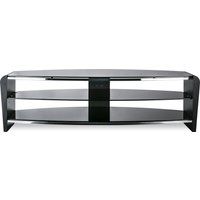 alphason francium 1400 tv stand - black black