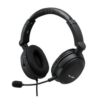 Auriculares The G-lab con cable, micrófono plegable y control de volumen en cable