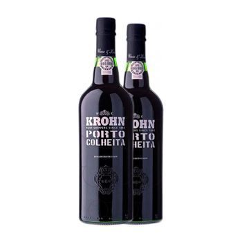 Krohn Vino Generoso Colheita Porto 75 Cl 20% Vol. (pack De 2 Unidades)