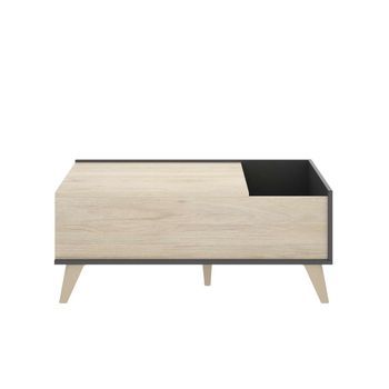 Mesa De Centro Elevable Funcional Y Moderna Para Salón