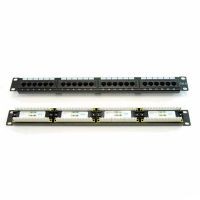 powergreen patch panel 24 puertos cat 6 utp
