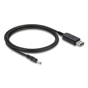 Cable de Carga USB A a DC Delock 1,5 m Negro