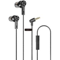 auriculares qubo eb-100 con cable jack 35 mm microfono negros