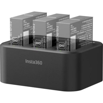 Cargador de baterías Insta360 Fast Charge Hub para cámaras Ace Pro 2/Ace Pro/Ace