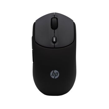 Ratón HP 400 Inalámbrico Dual Bluetooth/USB 2.4GHZ Silencioso Batería 24 Meses 6000DPI Silicona Suave Negro