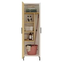 armario de bano vileda multiusos 2 puertas blanco