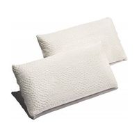 pack 4 almohadas visco luxury aloe vera 135 cm firmeza media termo sensible desenfundable